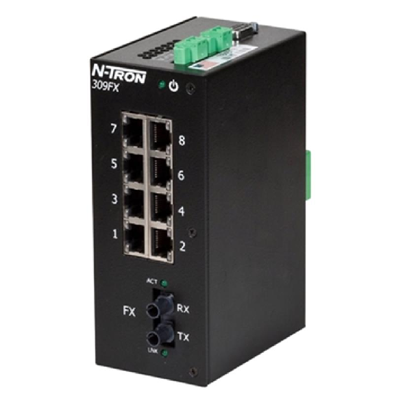 Switch surveillé 9p 8xRJ45 10/100, 1xFIBRE s.mode SC 80 km, N-VIEW Switch surveillé 9p 8xRJ45 10/100, 1xFIBRE s.mode SC 80 km, N-VIEW-Lire la description