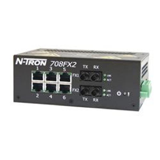 Switch géré 8p 6xRJ45 10/100, 2xFIBRE s.mode ST 15 km-Lire la description