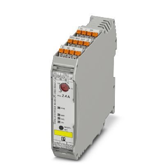 Démarreur moteur direct, protection thermique, 24V DC, 2A, Push-In-Lire la description