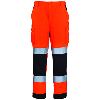 Coverguard - Pantalon HV orange bleu marine PATROL