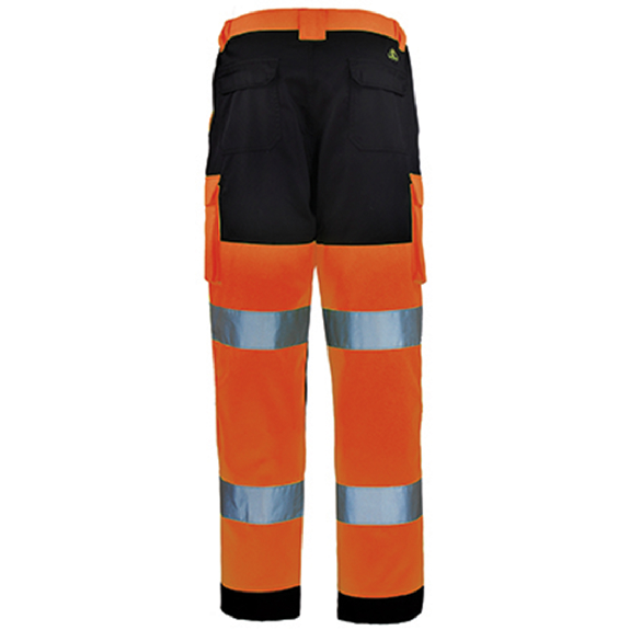 Coverguard - Pantalon HV orange bleu marine PATROL-Lire la description