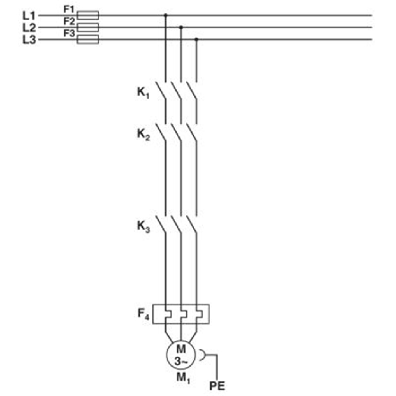 Démarreur moteur direct, 9A (AC51)/6,5A (AC53a), 24Vdc Démarreur moteur direct, 9A (AC51)/6,5A (AC53a), 24Vdc-Lire la description