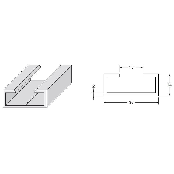 Bord sensible L=1840mm Câble 2 fils 1500+500mm Bord sensible L=1840mm Câble 2 fils 1500+500mm-Lire la description