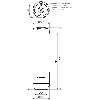 eSIGN 9 Segments MC Sirène 105dB 24VDC Ø72mm M12 8P