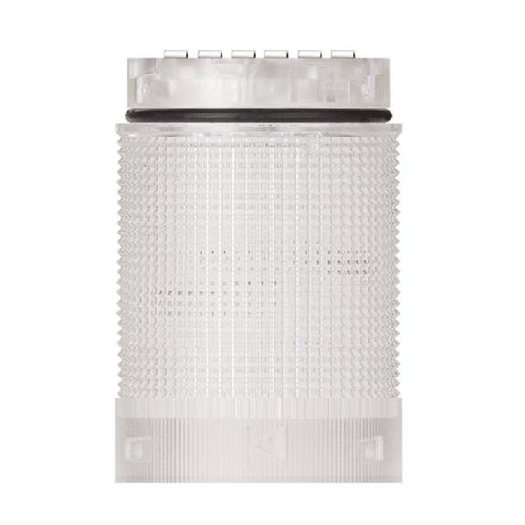 TwinLIGHT 24VAC/DC BLANC IP66 IP69K Ø40mm TRANSPARENT-Lire la description