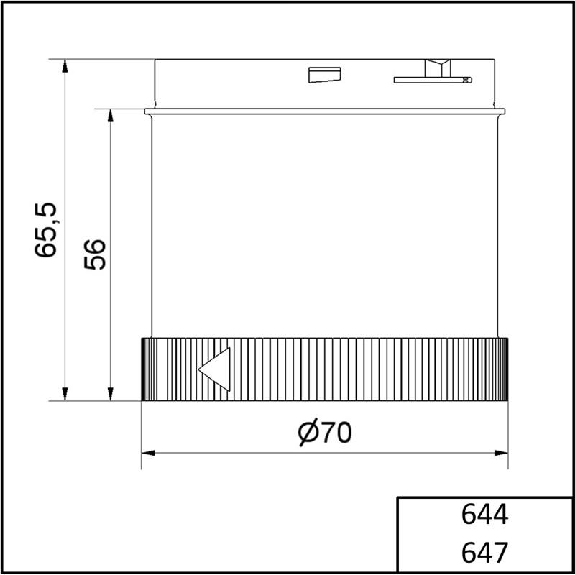TwinFLASH 24VDC BLANC IP65 Ø70mm TRANSPARENT-Lire la description