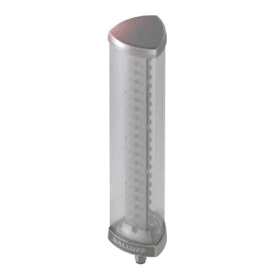 Colonne de signalisation à LED 5ET, IO-Link, 24Vdc, IP65-Lire la description