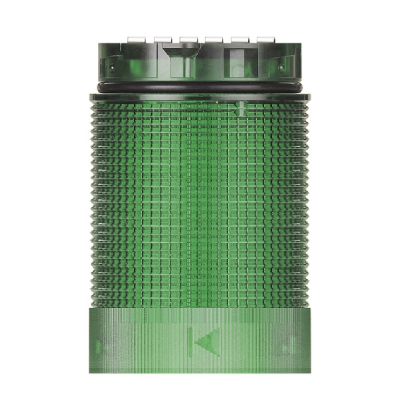 TwinFLASH Classic 24VDC VERT IP66 IP69K Ø40mm VERT-Lire la description