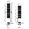 K37cl sr fiche 24VAC/DC CL/GN/YE/RD IP65 Ø37,5mm ARG