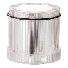 TwinFLASH Design 24VDC BLEU IP65 Ø70mm TRANSPARENT