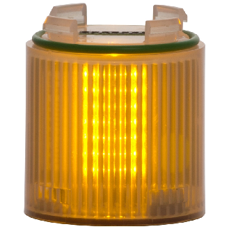 Feu BABYTWS JAUNE S CL V24DAC IP65 Ø36mm-Lire la description