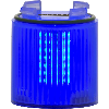 Feu BABYTWS BLEU S CL V24DAC IP65 Ø36mm