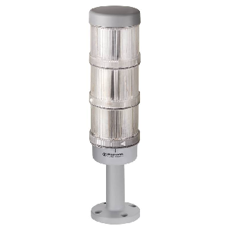 KS72 Design BM 24VAC/DC GN/YE/RD IP65 Ø70mm ARGENTE-Lire la description