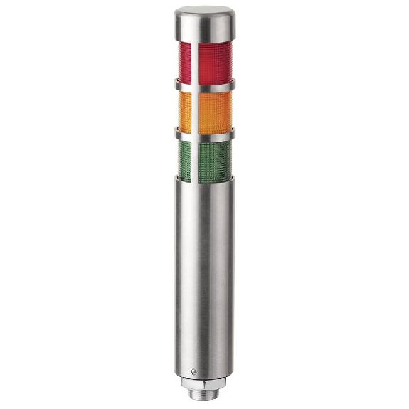 Mât de signalisation deSIGN42 EM 24VDC ROUGE/ORANGE/VERT Ø42mm Mât de signalisation deSIGN42 EM 24VDC ROUGE/ORANGE/VERT Ø42mm-Lire la description