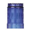 TwinFLASH Classic 24VDC BLEU IP66 IP69K Ø40mm BLEU