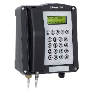Téléphone antidéflagrant IP66 Anti-vandale IK09 - 90dB - 21 touches-Lire la description