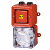 Combiné LED 110 dB TONAFLASH 48-260 Vca - Rouge- 64 sons