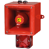 Combiné xénon 5J/120 dB TONAFLASH 20-28 Vcc - Rouge - 64 sons