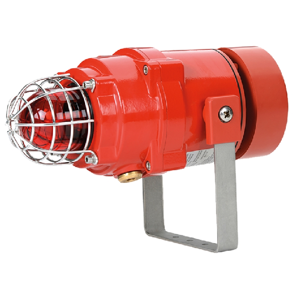 Combiné omnidirectionnel 5J 117dB 24Vdc 569mA 117dB 5J Rouge IP67 Combiné omnidirectionnel 5J 117dB 24Vdc 569mA 117dB 5J Rouge IP67-Lire la description