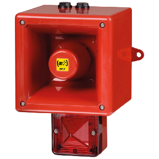 Combiné LED 120 dB TONAFLASH 100-240 Vca - Orange- 64 sons-Lire la description