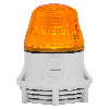 Combiné MICROLAMP A 80dB XENON ORANGE V12/24DAC IP30 Ø77mm GRIS