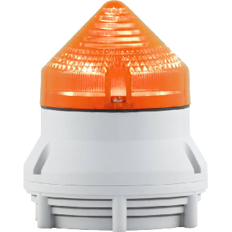 Combiné CTL600 A 68dB LED ORANGE V12/24DAC IP30 Ø60mm GRIS-Lire la description