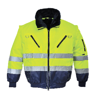 Portwest - Blouson pilote 3 en 1 HV - PJ50-Lire la description