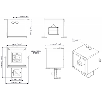 Combiné de signalisation sonore xénon 5J 120 dB 207-240 Vca rouge-Lire la description