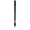 Barrière sécurité T2 (R) H=0450mm Rés=30mm P=12,5m IP69K