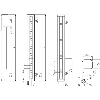 Barrière sécurité T2 (E) H=1800mm Rés=14mm P=10m IP67