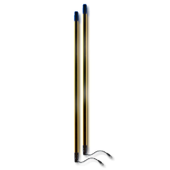 Barrière sécurité T4 H=1350mm Rés=14mm P=6m PNP(x2) EDM IP65 Barrière sécurité T4 H=1350mm Rés=14mm P=6m PNP(x2) EDM IP65-Lire la description