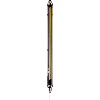 Barrière sécurité T2 (R) H=0900mm Rés=30mm P=12,5m IP69K, câble 15m