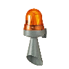 Avertisseur DEL WM continu 24VAC/DC ORANGE