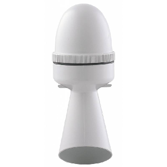 Avertisseur son continu 96dB V24DC IP43 Ø76mm GRIS-Lire la description