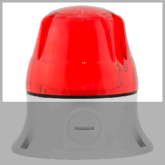 GLOBE MICROLAMP/SIRLAMP ROUGE-Lire la description