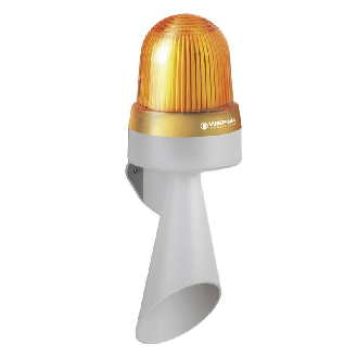 Avertisseur DEL WM continu 24VAC/DC 108dB ORANGE-Lire la description