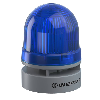 Mini TwinLIGHT Combi 95dB 24VAC/DC BLEU IP66 Ø62mm GRIS