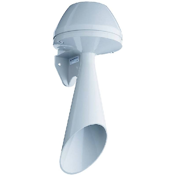 Avertisseur de signal. WM continu 108dB 230VAC IP55 Ø148mm GRIS-Lire la description