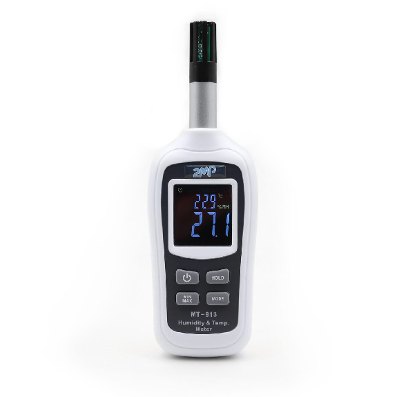 Thermo-Hygromètre Compact Marque Française - Mesure de 0 à 100% RH - Gérez le climat intérieur avec précision et facilité !-Lire la description