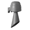 Avertisseur de signal. WM continu 98dB 115VAC GRIS