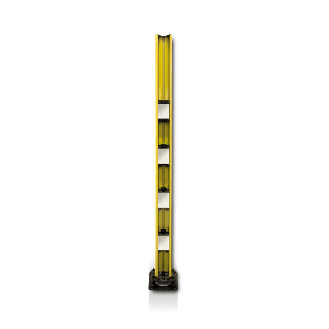 Support de protection avec 2 miroirs H=500 mm-Lire la description