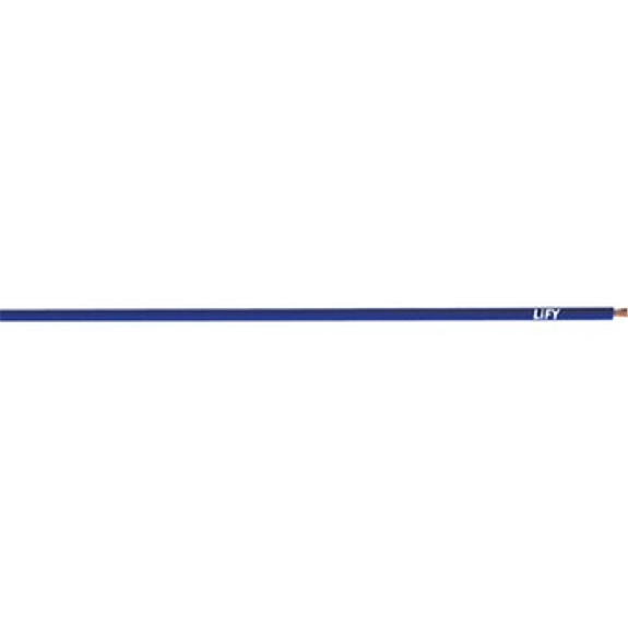 Monoconducteur flexible LIFY 1 KV 1X0,75 BU (le mètre)-Lire la description