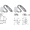 Rideau optique Smart line H=0760mm Rés=40mm P=3m