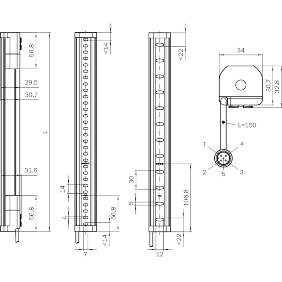 Barrière sécurité T4 H=0900mm Rés=14mm P=10m Version PACK Barrière sécurité T4 H=0900mm Rés=14mm P=10m Version PACK-Lire la description