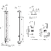 Barrière sécurité T4 (R) H=0900mm Rés=30mm P=21m Adv M26 12P