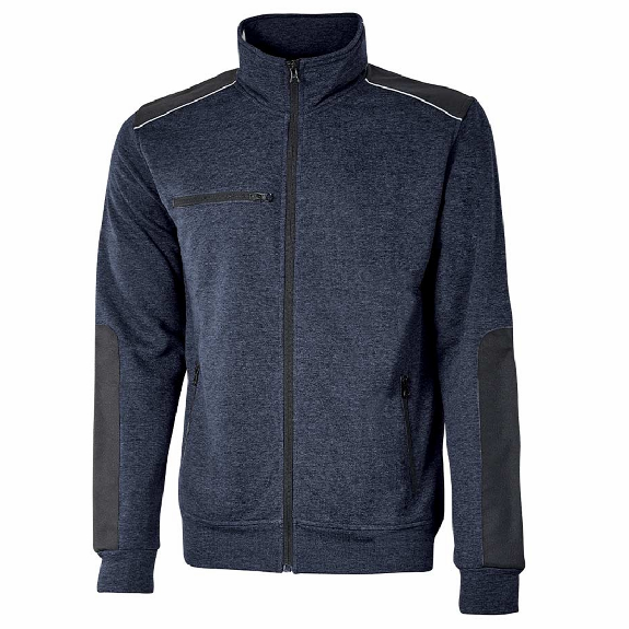 U-Power - Sweat-shirt bleu foncé zippé SNUG U-Power - Sweat-shirt bleu foncé zippé SNUG-Lire la description