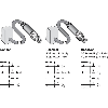 Rideau optique Smart line H=1240mm Rés=40mm P=3m