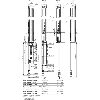 Rideau optique H=0295mm Rés=2,5mm P=2m PNP/NPN PROFINET