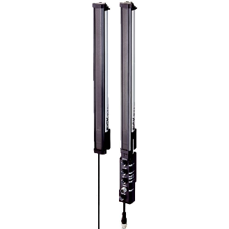 Rideau optique H=0295mm Rés=2,5mm P=2m PNP/NPN PROFINET-Lire la description