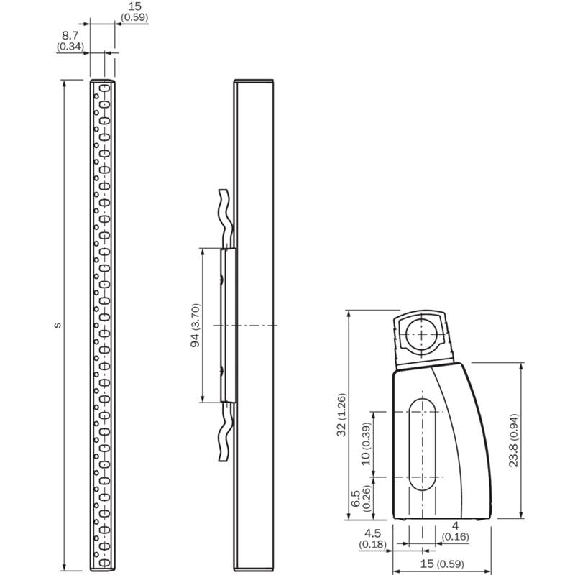 Barrière sécurité T4 H=0720mm Rés=34mm autonome/fin de cascade Barrière sécurité T4 H=0720mm Rés=34mm autonome/fin de cascade-Lire la description